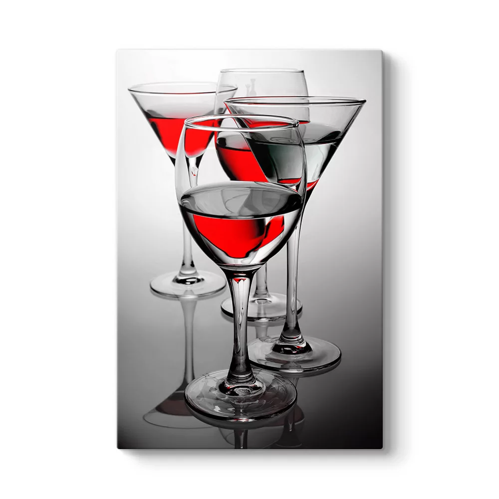 Red Martini Tablosu - Model 2